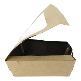 Contenitore  di Carta Premium 21x13x3,5cm 730ml (25 Pezzi)