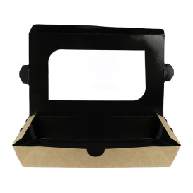 Contenitore  di Carta Premium 21x13x3,5cm 730ml (25 Pezzi)