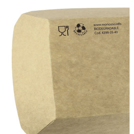 Vaschetta 250ml Kraft 9,6x6,5x4,2cm (25 Pezzi)