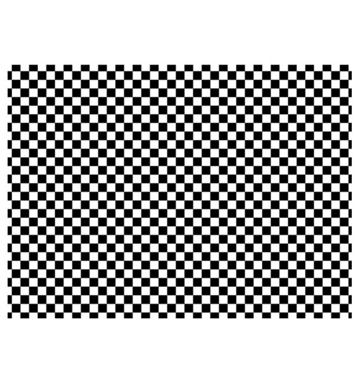 Carta Antigrasso “Vichy” Nero 31x42cm (1.000 Pezzi) Carta Antigrasso “Vichy” Nero 31x42cm (1.000 Pezzi)