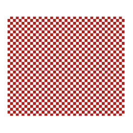 Carta Antigrasso Rosso 31x31cm (4000 Pezzi)