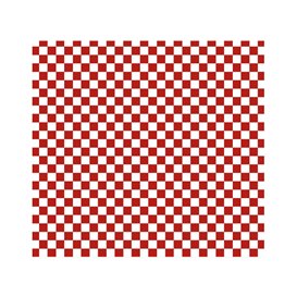 Carta Antigrasso “Vichy” Rosso 28x31cm (1000 Pezzi)