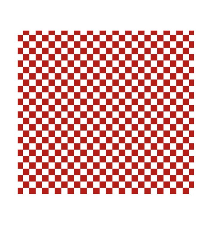 Carta Antigrasso “Vichy” Rosso 28x31cm (1000 Pezzi) Carta Antigrasso “Vichy” Rosso 28x31cm (1000 Pezzi)