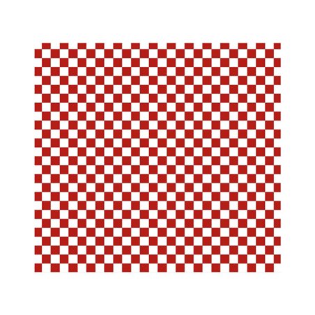 Carta Antigrasso “Vichy” Rosso 28x31cm (1.000 Pezzi)