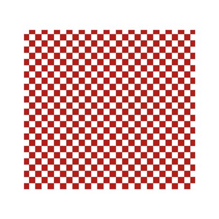 Carta Antigrasso “Vichy” Rosso 28x31cm (1.000 Pezzi)