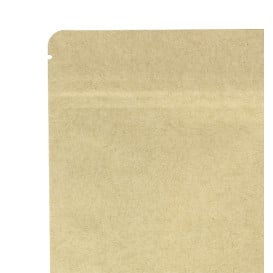 Sacchetto StandUp di Carta con chiusura e finestra 16+8x26cm (50 Pezzi)