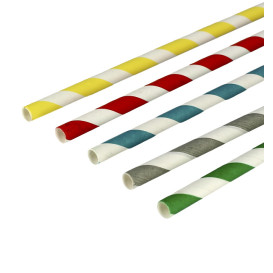 Cannuccia Dritta Carta Palme Ø6mm 24cm (1.000 Pezzi)