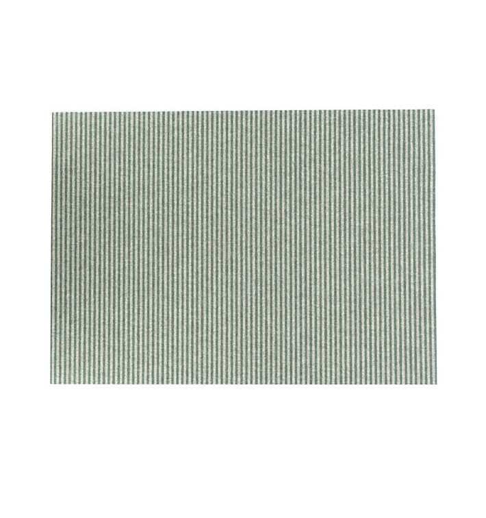 Tovaglietta Individuale "Day Drap" Riga Verde 32x45cm (72 Pezzi) Tovaglietta Individuale "Day Drap" Riga Verde 32x45cm (72 Pezzi)