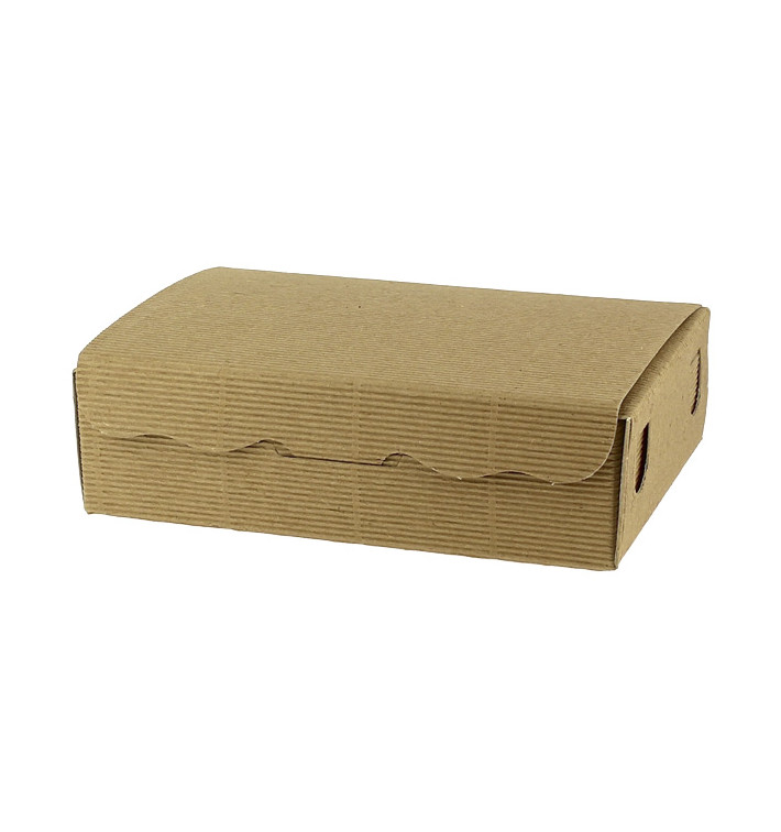 Scatola per Dolci e Praline Kraft 20x13x5,5cm 1000g (100 Pezzi) Scatola per Dolci e Praline Kraft 20x13x5,5cm 1000g (100 Pezzi)