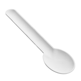 Cucchiaio di Canna da Zucchero Bianco 16cm (1.000 Pezzi)