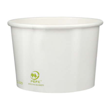 Coppette di Carta Ecologica per Gelato 310ml (1200 Pezzi)
