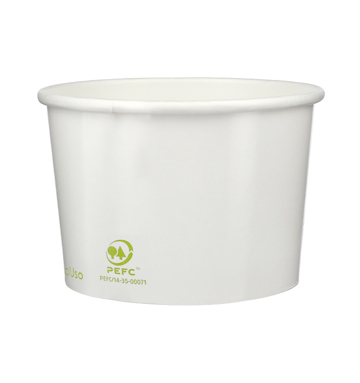 Coppette di Carta Ecologica per Gelato 310ml (50 Pezzi) Coppette di Carta Ecologica per Gelato 310ml (50 Pezzi)