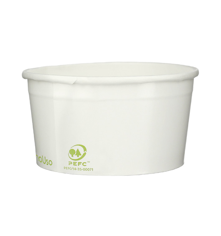 Coppette di Carta Ecologica per Gelato 140ml (2100 Pezzi) Coppette di Carta Ecologica per Gelato 140ml (2100 Pezzi)