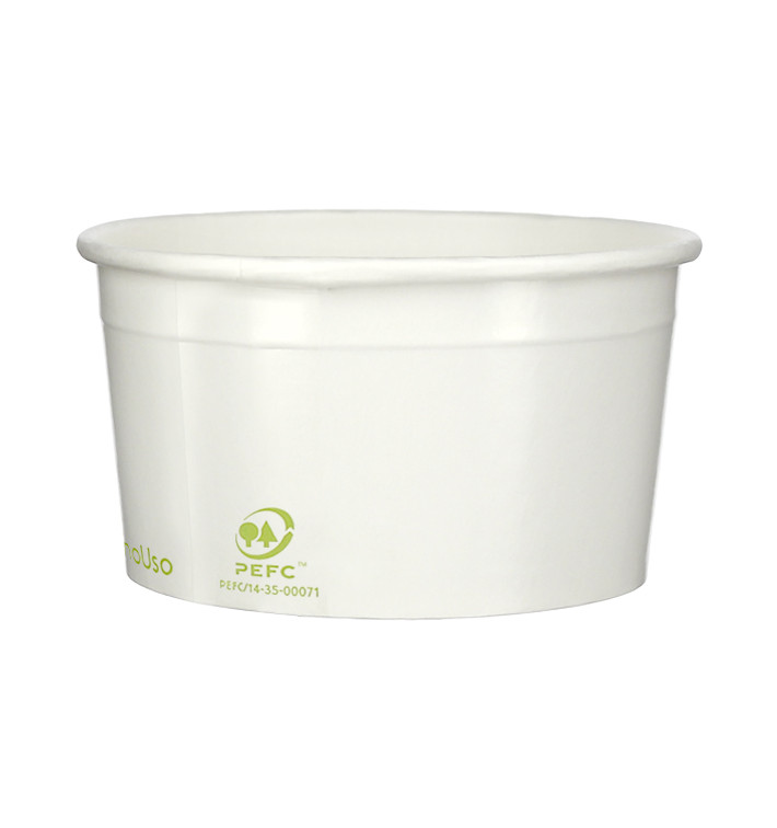 Coppette di Carta Ecologica per Gelato 175ml (50 Pezzi) Coppette di Carta Ecologica per Gelato 175ml (50 Pezzi)