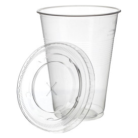 Coperchio in Croce PET Transp. Ø8,5cm (1.000 Pezzi)