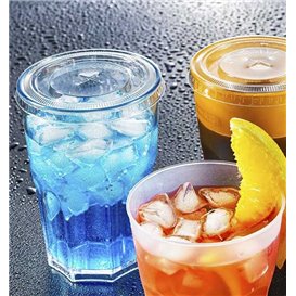 Bicchiere Plastica"Frost" Arancione PP 350ml (20 Pezzi)