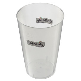 Bicchiere di Plastica Rigida Trasparente PP 400ml (50 Pezzi)