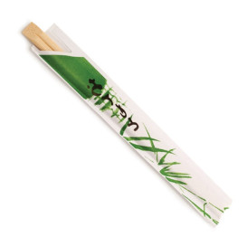 Bacchette Cinese in Bambu Imbustate 200mm