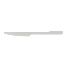 Coltello riutilizzabile PP Mineral "Gaia" Bianco 197mm (10 pezzi)