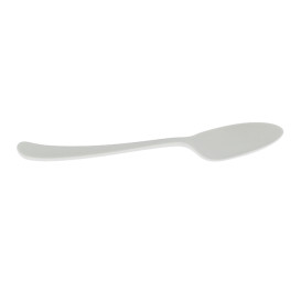 Cucchiaio riutilizzabile PP Mineral "Gaia" Bianco 190mm (200 pezzi)