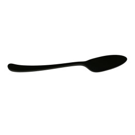 Cucchiaio riutilizzabile PP Mineral "Gaia" Nero 190mm (10 pezzi)