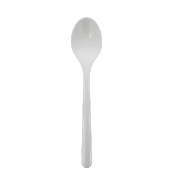 Cucchiaino riutilizzabile PP Mineral "Hercules" Bianco 130mm (50 pezzi) Cucchiaino riutilizzabile PP Mineral "Hercules" Bianco 130mm (50 pezzi)