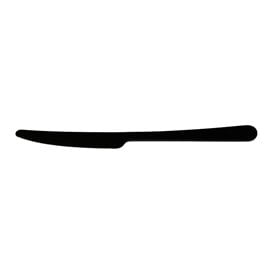 Coltello riutilizzabile PP Mineral "Gaia" Nero 197mm (200 pezzi)