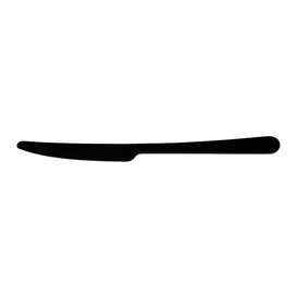 Coltello riutilizzabile PP Mineral "Gaia" Nero 197mm (10 pezzi)