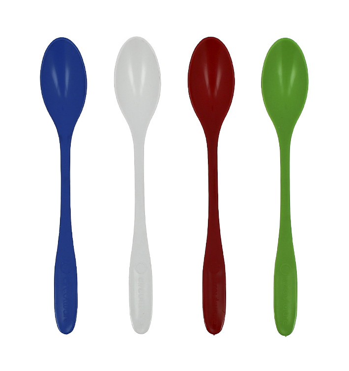 Cucchiaio Riutilizzabile PP Mineral per gelato Assortimento 175mm (100 pezzi) Cucchiaio Riutilizzabile PP Mineral per gelato Assortimento 175mm (100 pezzi)