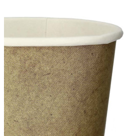 Bicchiere di Carta 4Oz/120ml Kraft Ø6,2cm (80 Pezzi)