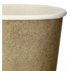 Bicchiere di Carta Kraft 12Oz/360ml Ø7,5cm (1.100Pezzi)