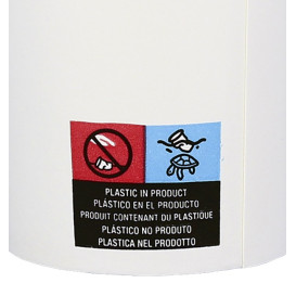 Bicchiere di Carta ECO 8 Oz/240ml Bianco Ø8cm (50 Pezzi)