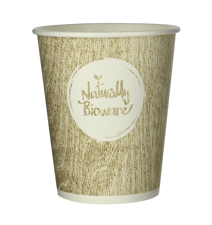 Bicchiere di Carta Vending Eco PLA BioWare 6Oz/192ml Ø7,0cm (3.000 Pezzi) Bicchiere di Carta Vending Eco PLA BioWare 6Oz/192ml Ø7,0cm (3.000 Pezzi)