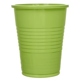 Bicchiere di Plastica PS  Verde 200ml Ø7cm (1.500 Pezzi)
