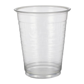 Bicchiere di Plastica PP Transparente 200ml Ø7,0cm (100 Pezzi)