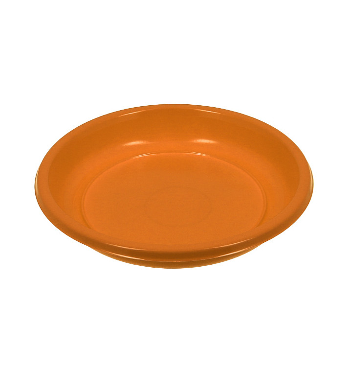 Piatto Fondo Riutilizzabile Economico PS Arancione Ø20,5cm (25 Pezzi) Piatto Fondo Riutilizzabile Economico PS Arancione Ø20,5cm (25 Pezzi)