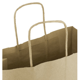 Buste Shopper in Carta 100g/m² 25+11x31cm (200 Pezzi)