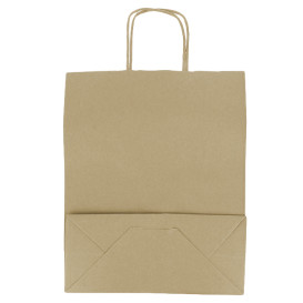 Buste Shopper in Carta 100g/m² 25+11x31cm (200 Pezzi)