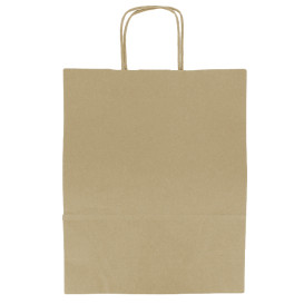 Buste Shopper in Carta 100g/m² 25+11x31cm (200 Pezzi)