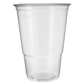 Bicchiere di Plastica PP Transparente 520ml Ø8,3cm (50 Pezzi)