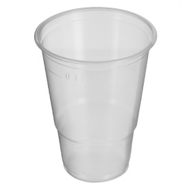 Bicchiere di Plastica PP Transparente 520ml Ø8,3cm (800 Pezzi)
