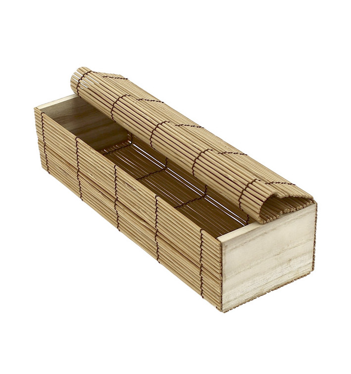 Contenitori di Bambu Sushi 23x8x6cm (24 Pezzi) Contenitori di Bambu Sushi 23x8x6cm (24 Pezzi)
