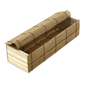 Contenitori di Bambu Sushi 23x8x6cm (24 Pezzi)