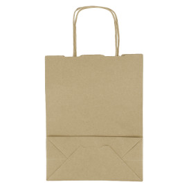 Buste Shopper in Carta 100g/m² 18+8x24cm (25 Pezzi)