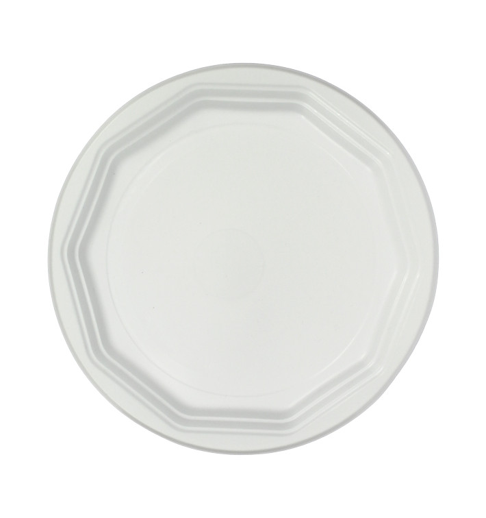 Piatto Riutilizzabile PP "Deka" Piano Bianco 220mm (33 Pezzi) Piatto Riutilizzabile PP "Deka" Piano Bianco 220mm (33 Pezzi)