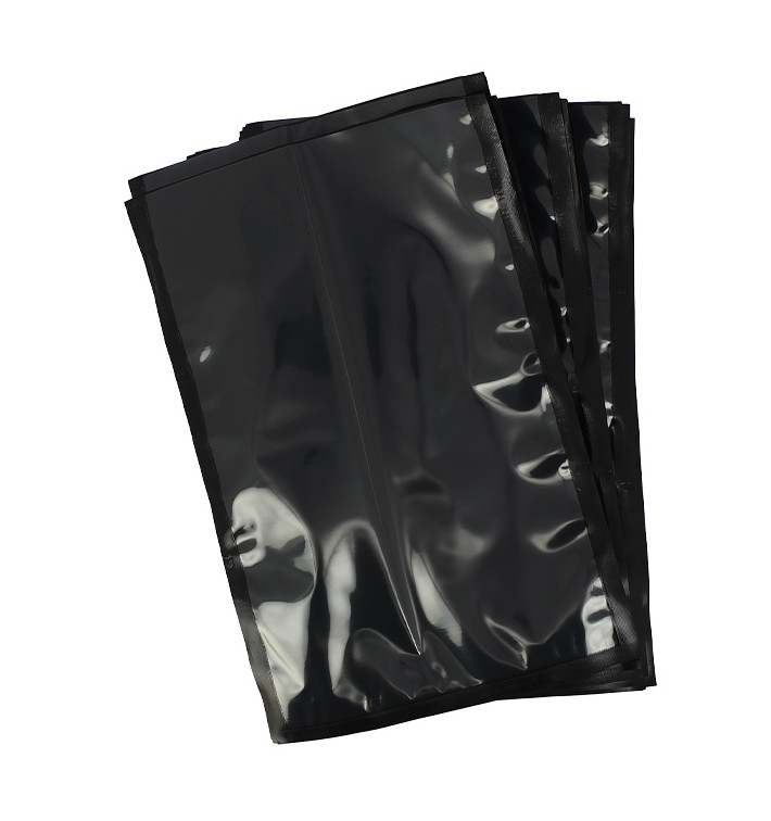 Sacchetti per Sottovuoto 90 micras Nero 200x300mm (1000 pezzi) Sacchetti per Sottovuoto 90 micras Nero 200x300mm (1000 pezzi)