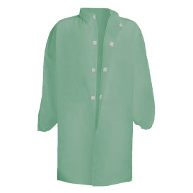 Camice TNT PP Con Velcro Senza Tasche Verde XL (100 Pezzi)