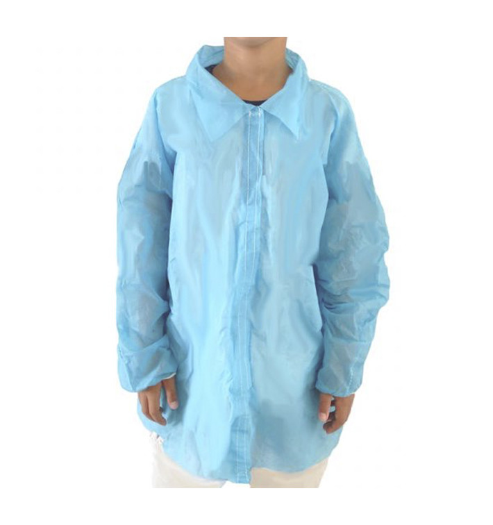 Camice Bambino in TNT PP Blu Con Velcro (50 Pezzi) Camice Bambino in TNT PP Blu Con Velcro (50 Pezzi)
