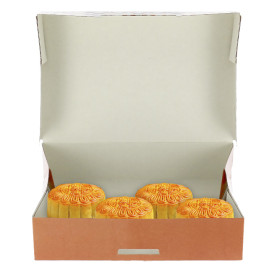 Scatola per Dolci e Praline Corallo 17x11,5x4,3cm (100 Pezzi)