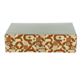 Scatola per Dolci e Praline Menta cioccolato 22x15x6cm (100 Pezzi)